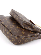 Louis Vuitton Khaki Multi Pochette Monogram Accessoires