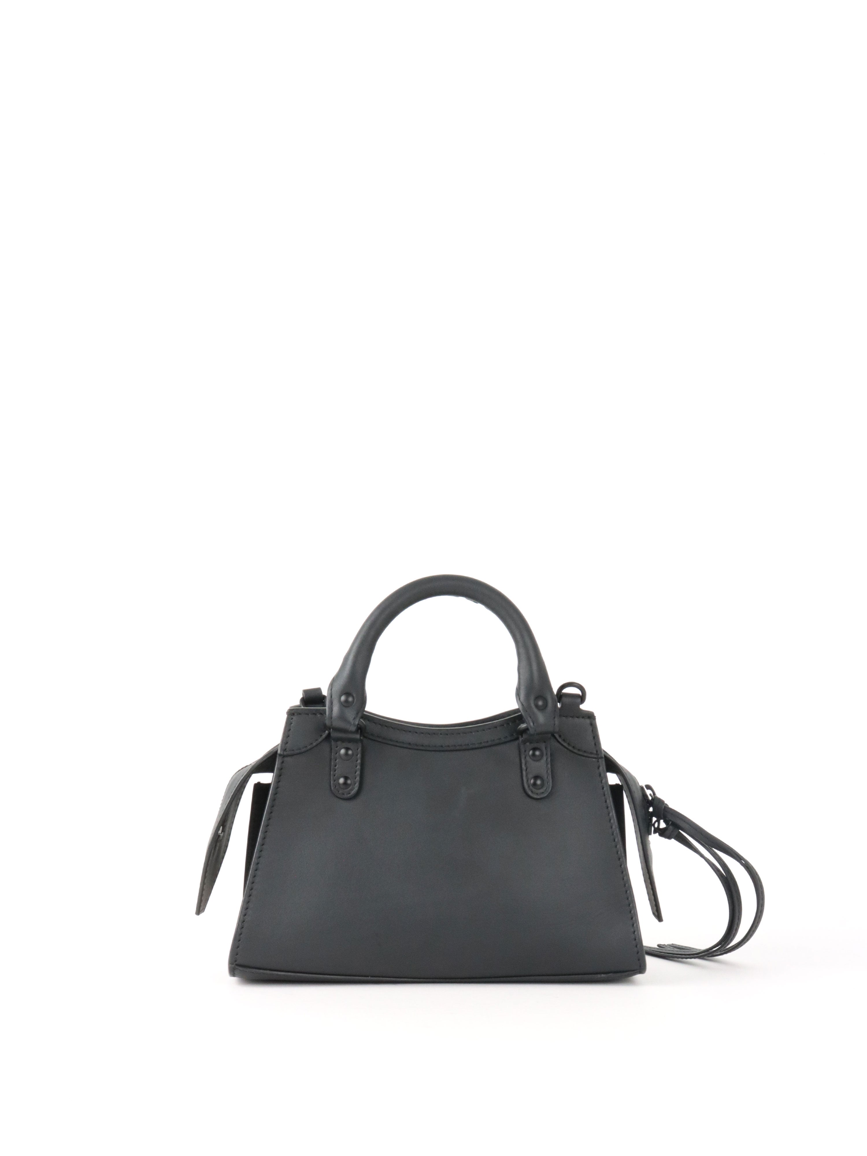 Balenciaga Black Neo Classic Mini City Bag.