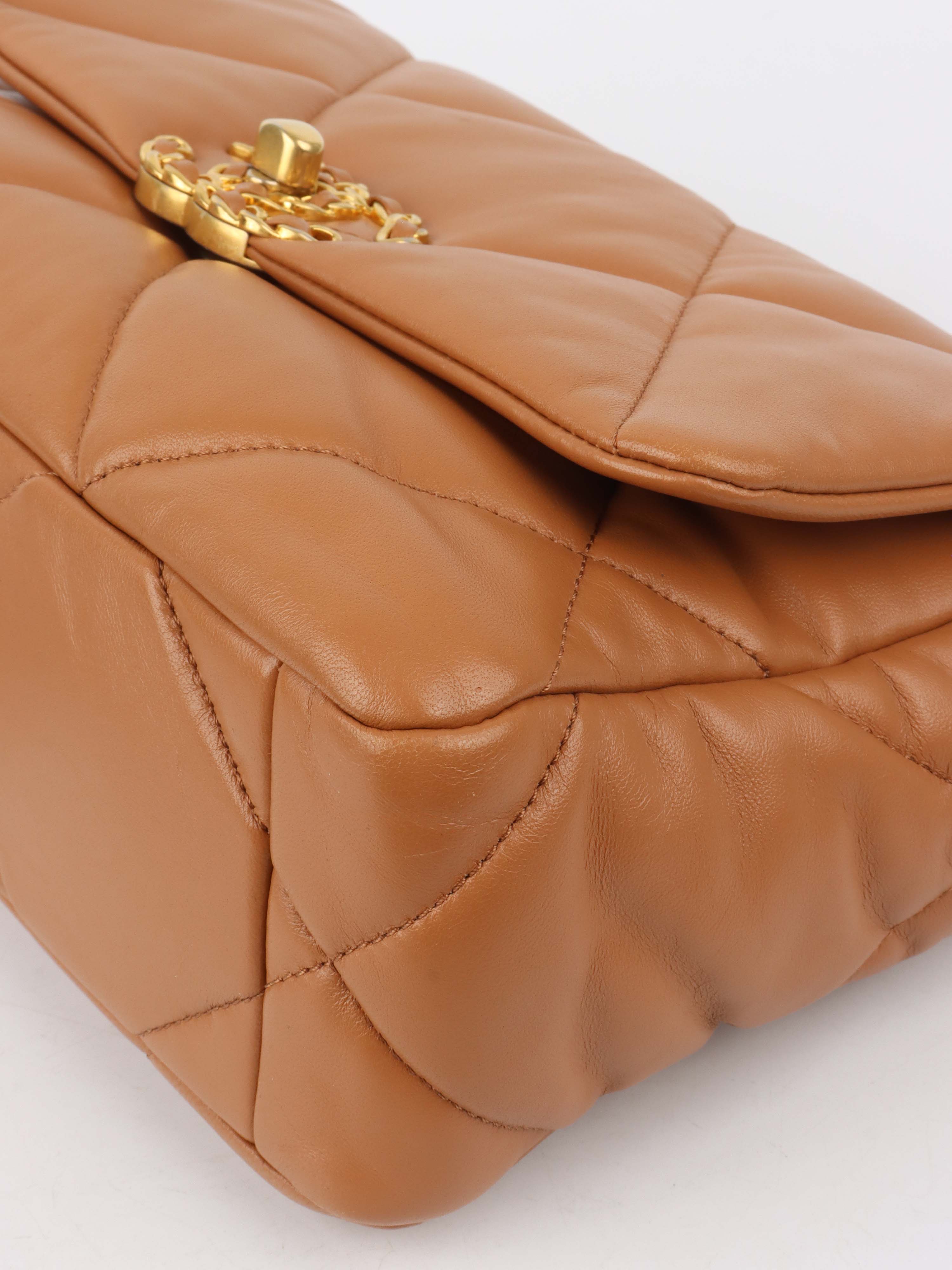 Chanel Caramel Small 19 Bag GHW