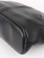 Givenchy Vintage Black Leather Crossbody Bag.