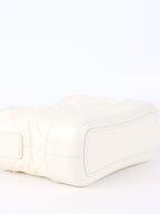 Chanel Small All White Aged Calfskin Gabrielle Bag