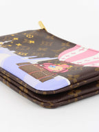Louis Vuitton Monogram Vivienne Double Zip Pochette