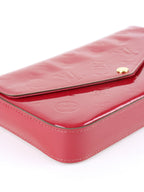 Louis Vuitton Magenta Pink Vernis Pochette Felicie