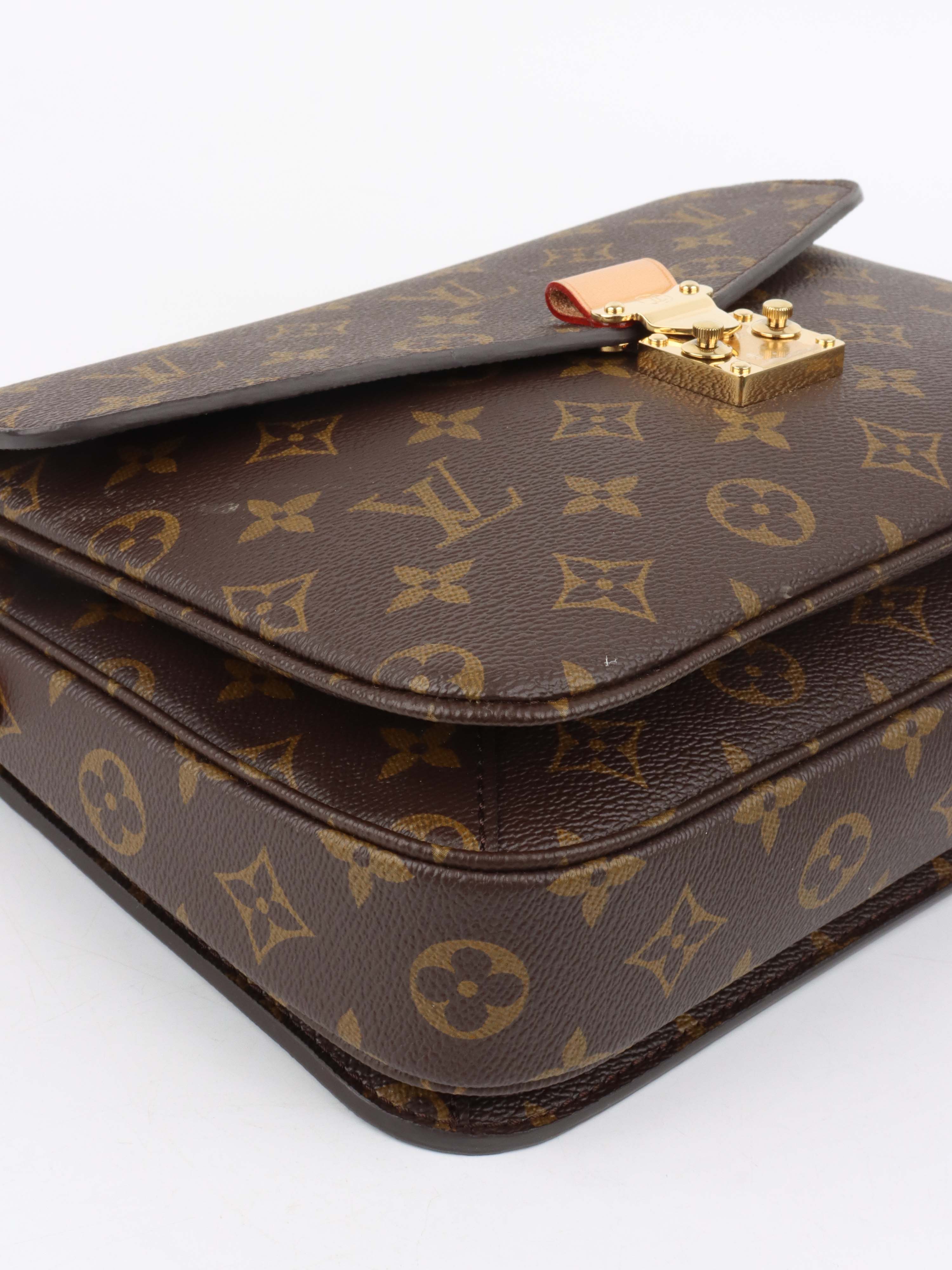 Louis Vuitton Monogram Pochette Metis Bag.