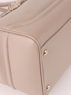 Versace Nude Leather Palazzo Empire Tote