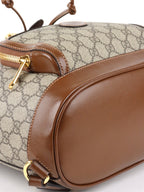 Gucci GG Supreme Azalea Retro Interlocking Backpack
