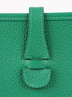 Hermes Evelyne III 29 in Vert Vertigo Gris Pale.
