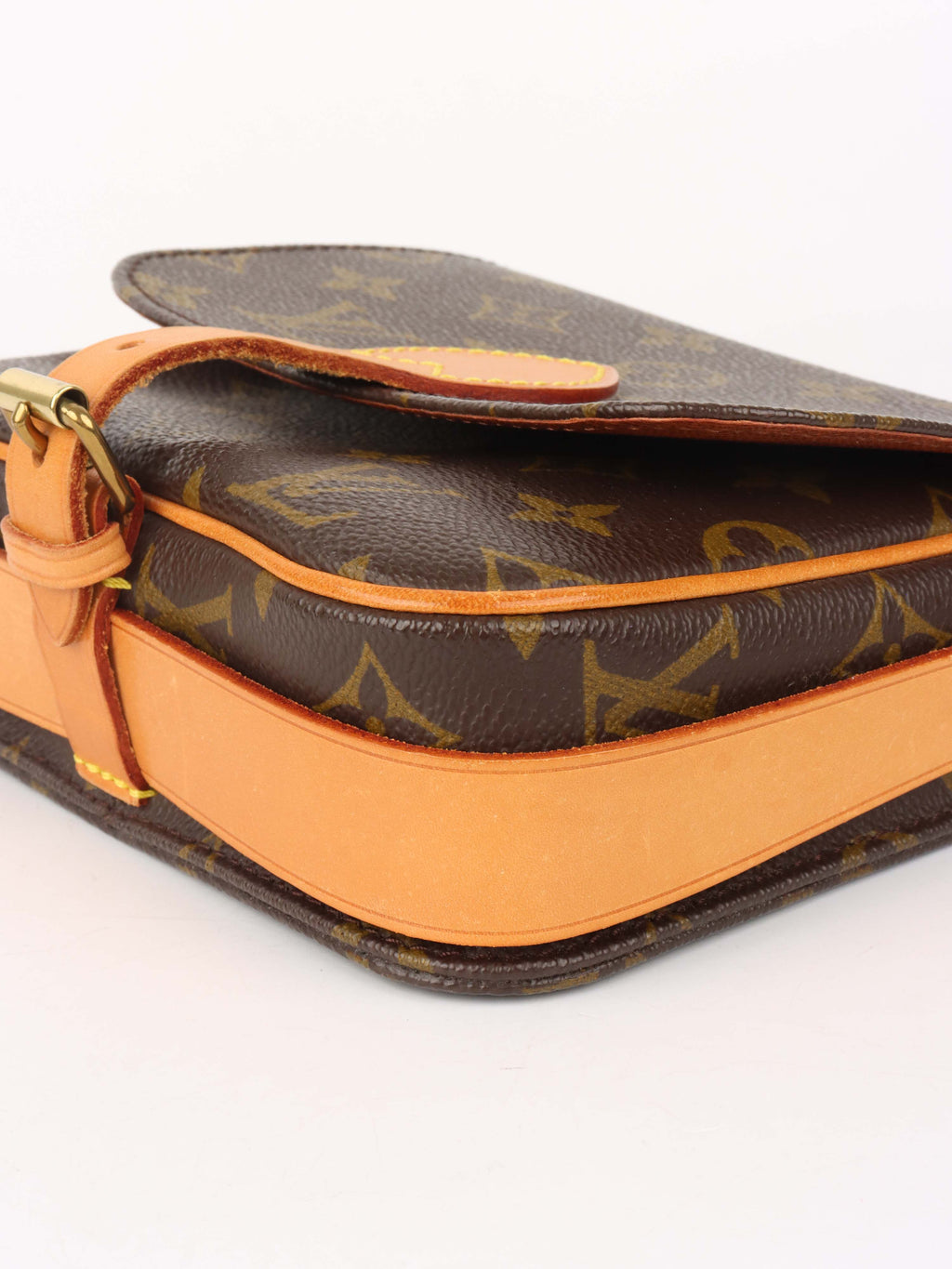 Louis Vuitton Monogram Cartouchiere PM Bag.