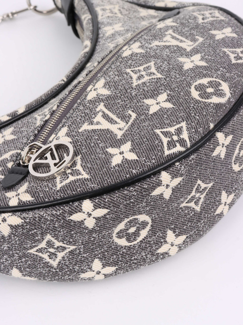 Louis Vuitton Black Denim Loop Bag.