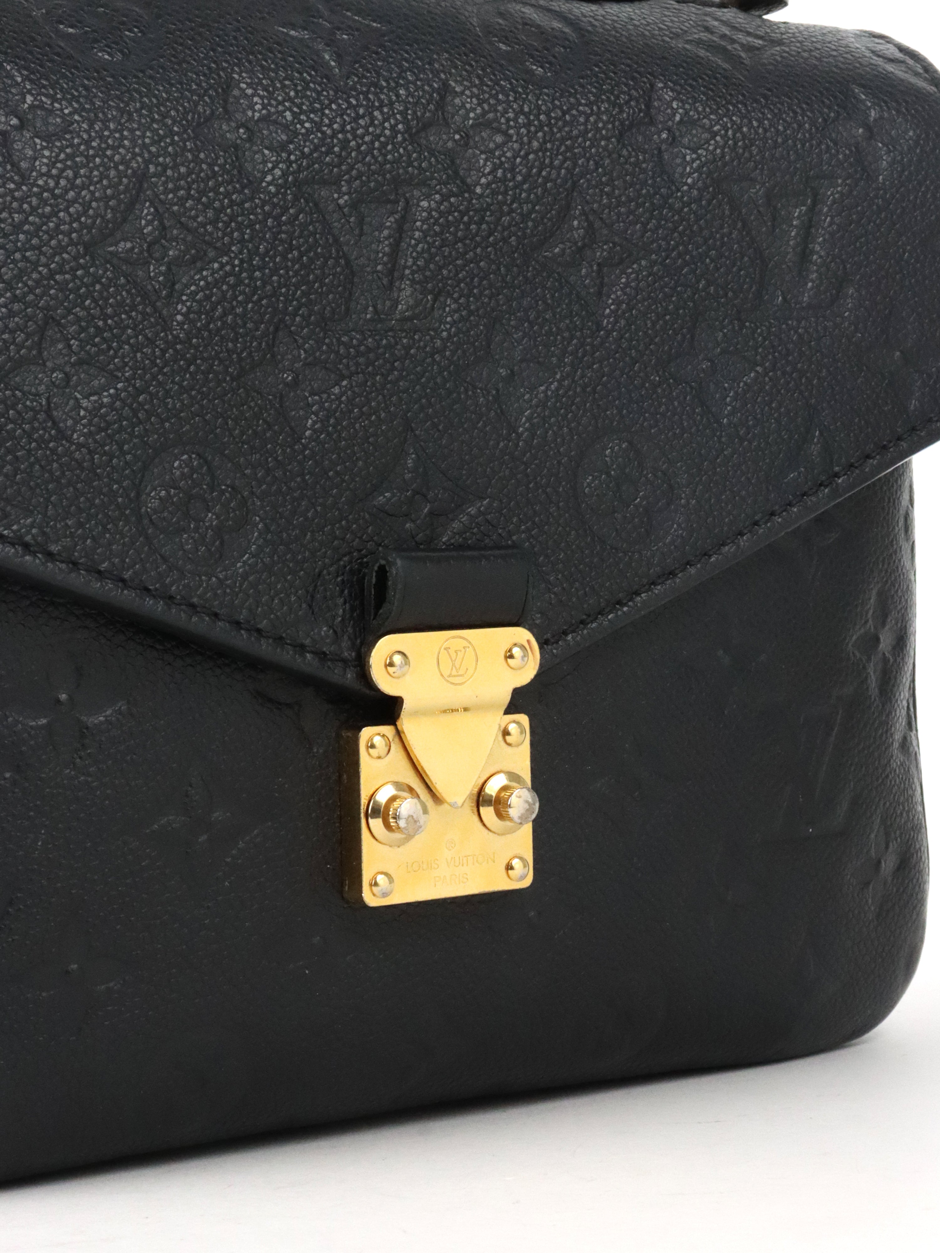 Louis Vuitton Black Pochette Metis