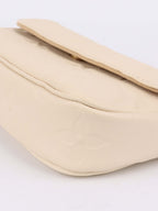 Louis Vuitton Cream Monogram Wallet on Chain Ivy.