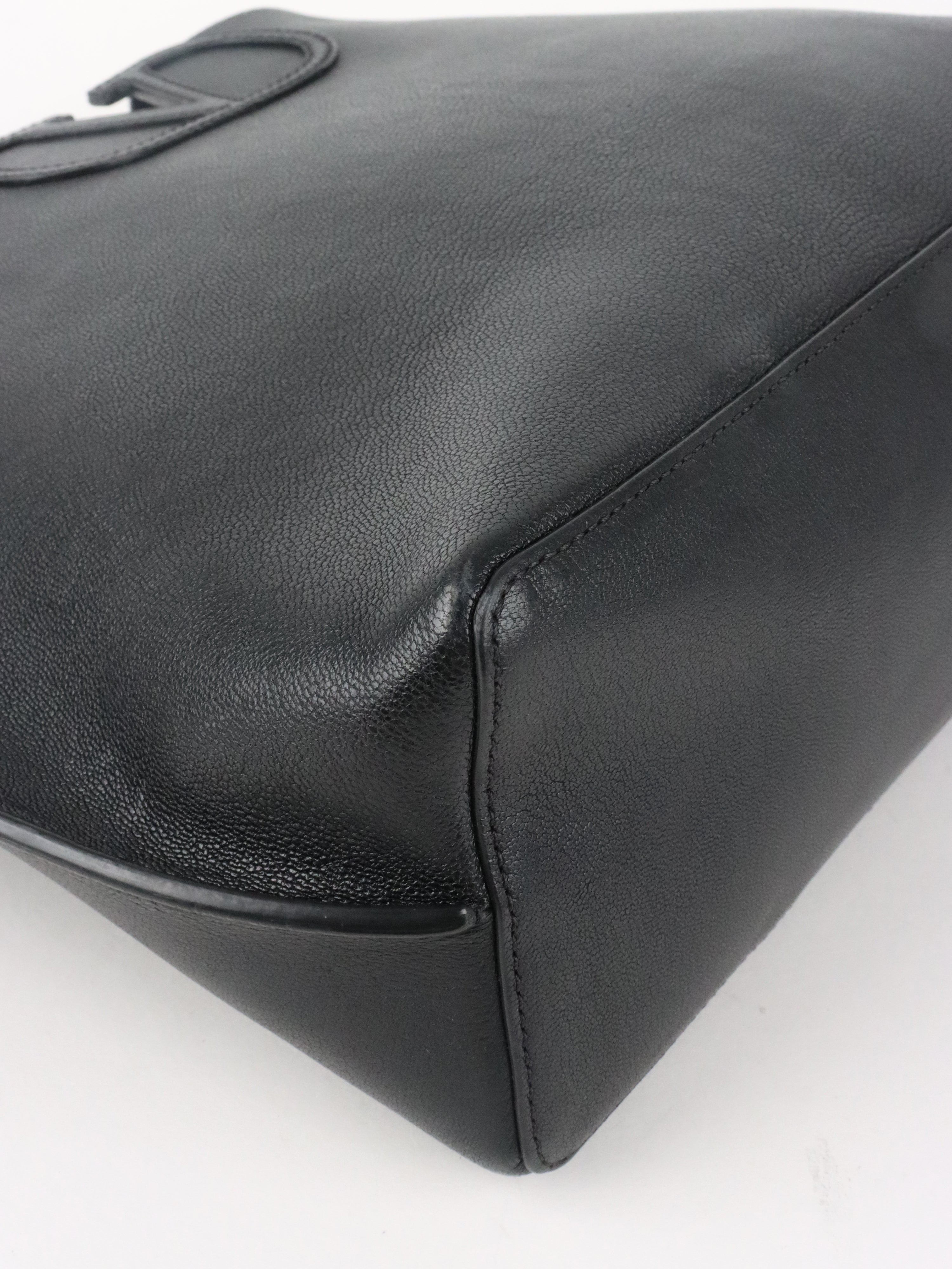 Valentino Black VLogo Fillme Tote