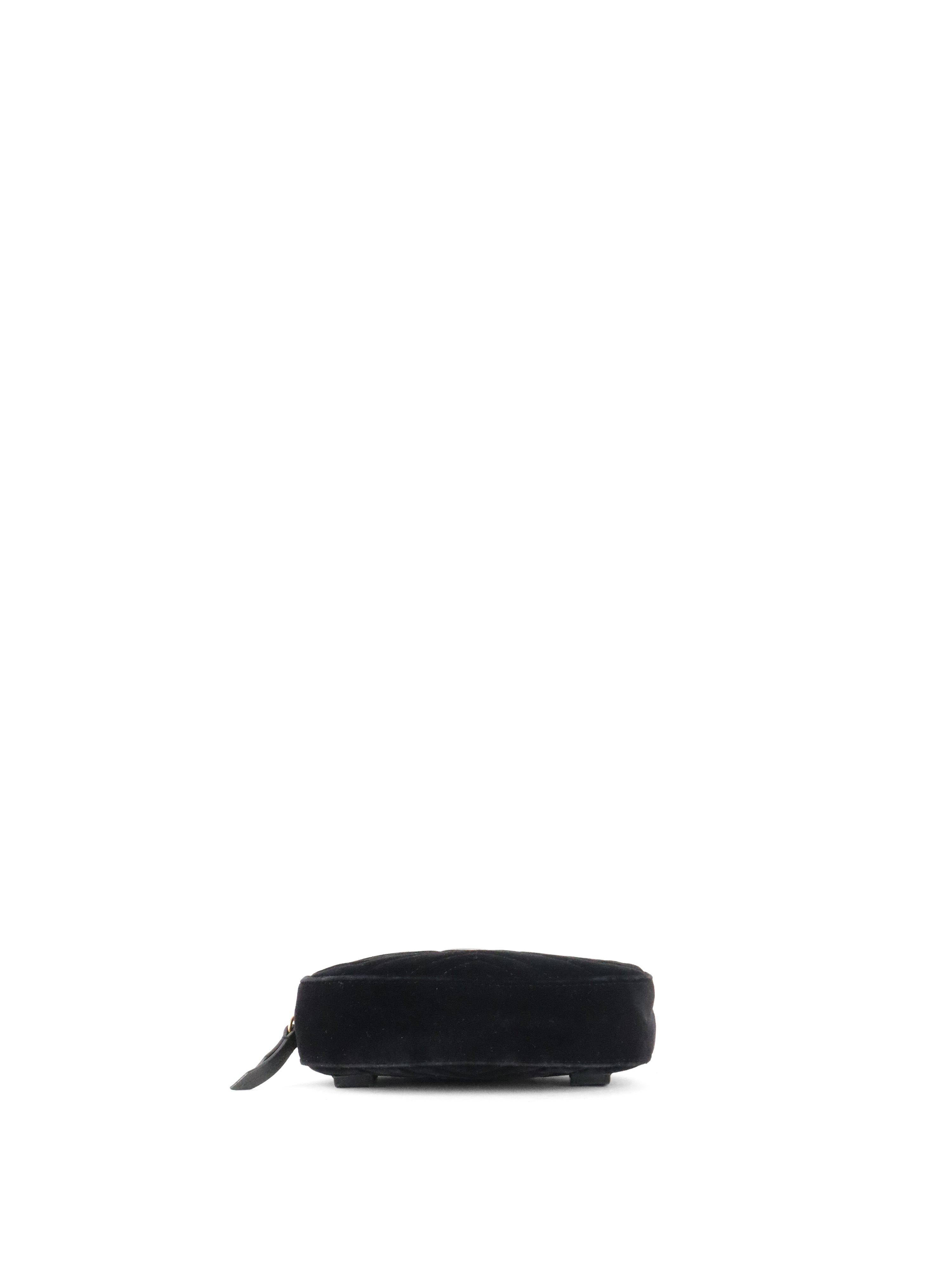 Gucci Black Velvet Belt Bag