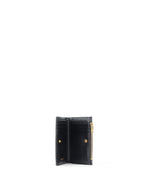 Saint Laurent Black Zipped Leather Wallet