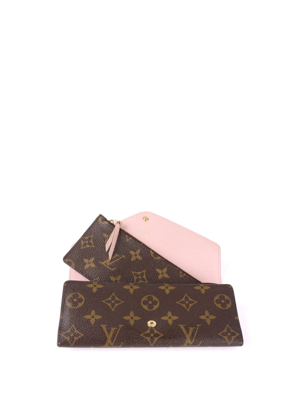 Louis Vuitton Monogram Rose Ballerine Josephine Wallet.