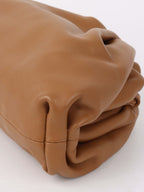 Bottega Veneta Mini Pouch in Tan.