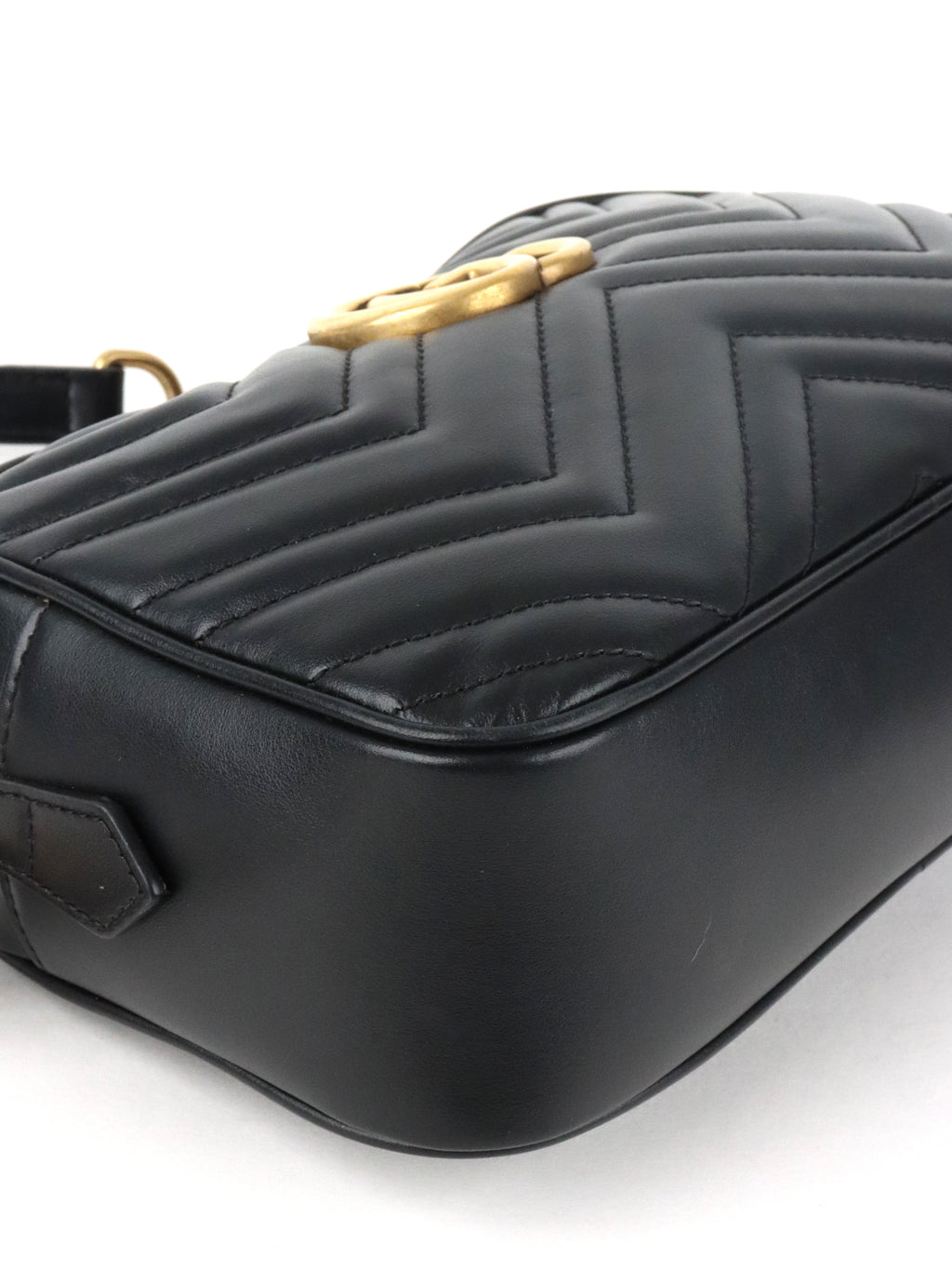 Gucci Black Marmont Camera Bag Small