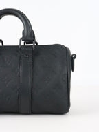 Louis Vuitton Black Keepall Bandoulière 25 Bag