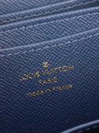 Louis Vuitton Denim Zippy Coin Pouch.
