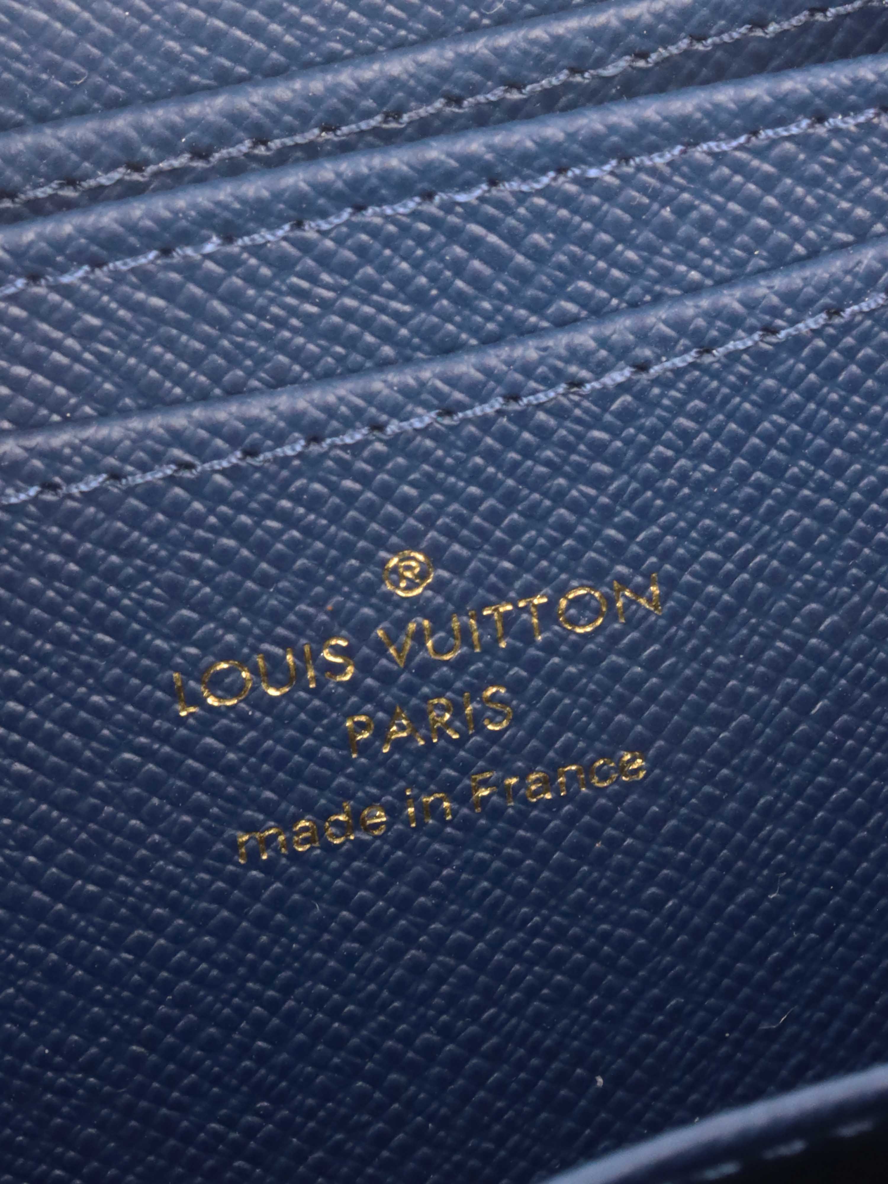 Louis Vuitton Denim Zippy Coin Pouch.
