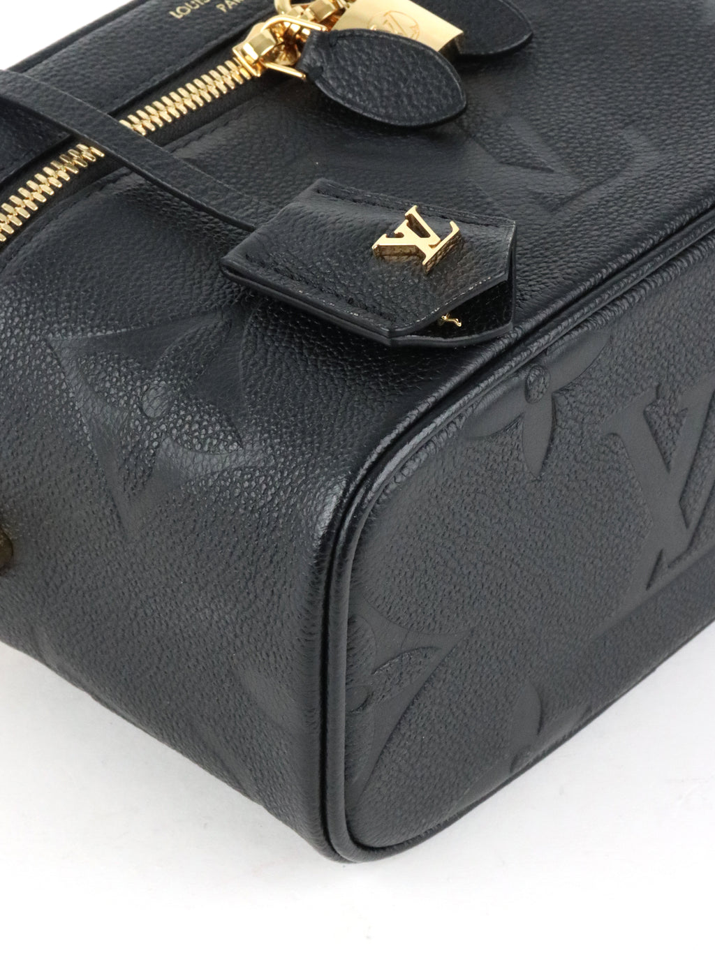 Louis Vuitton Black Empreinte Leather Vanity PM