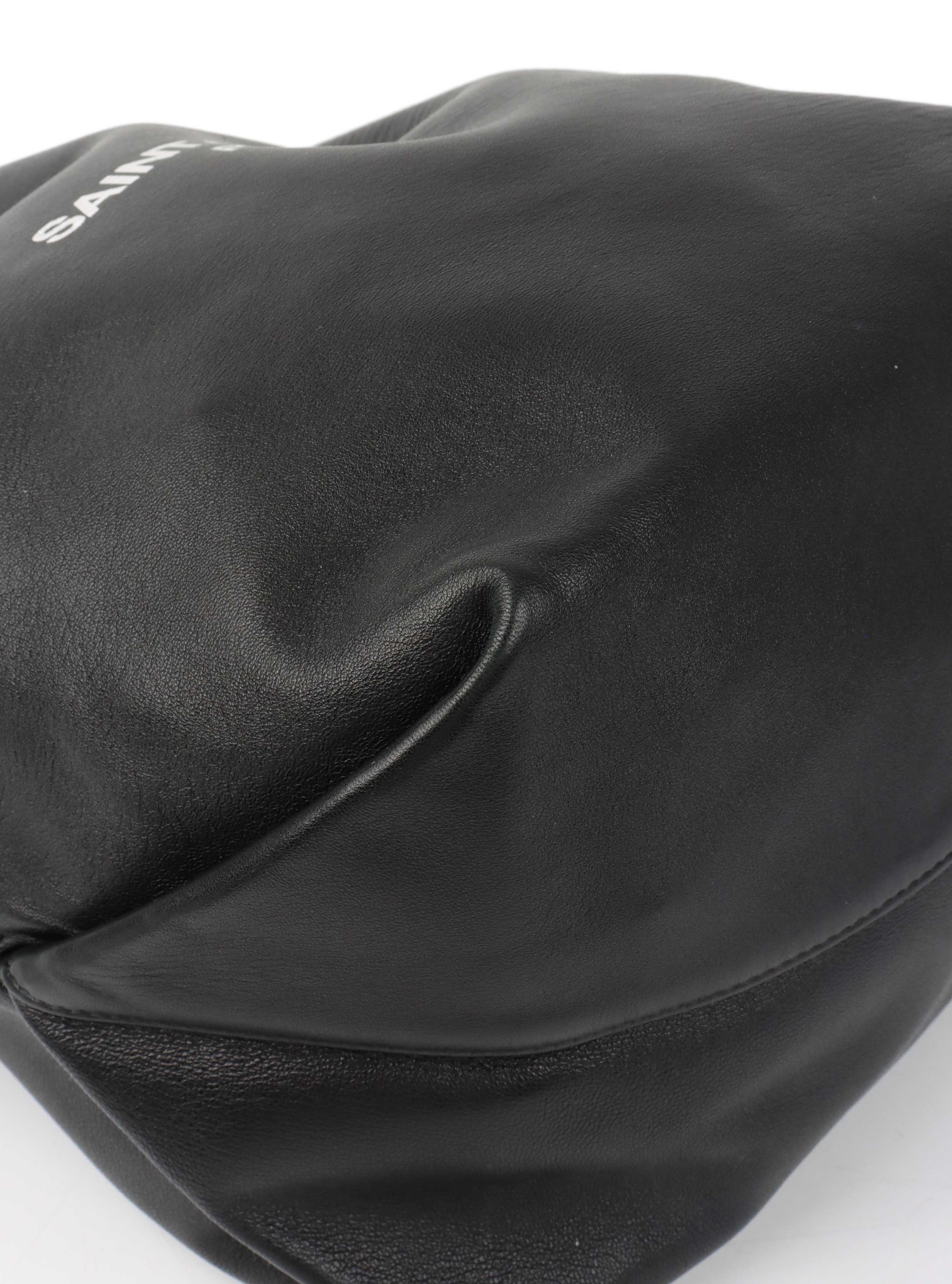 Saint Laurent Teddy Lambskin Shoulder Bag.