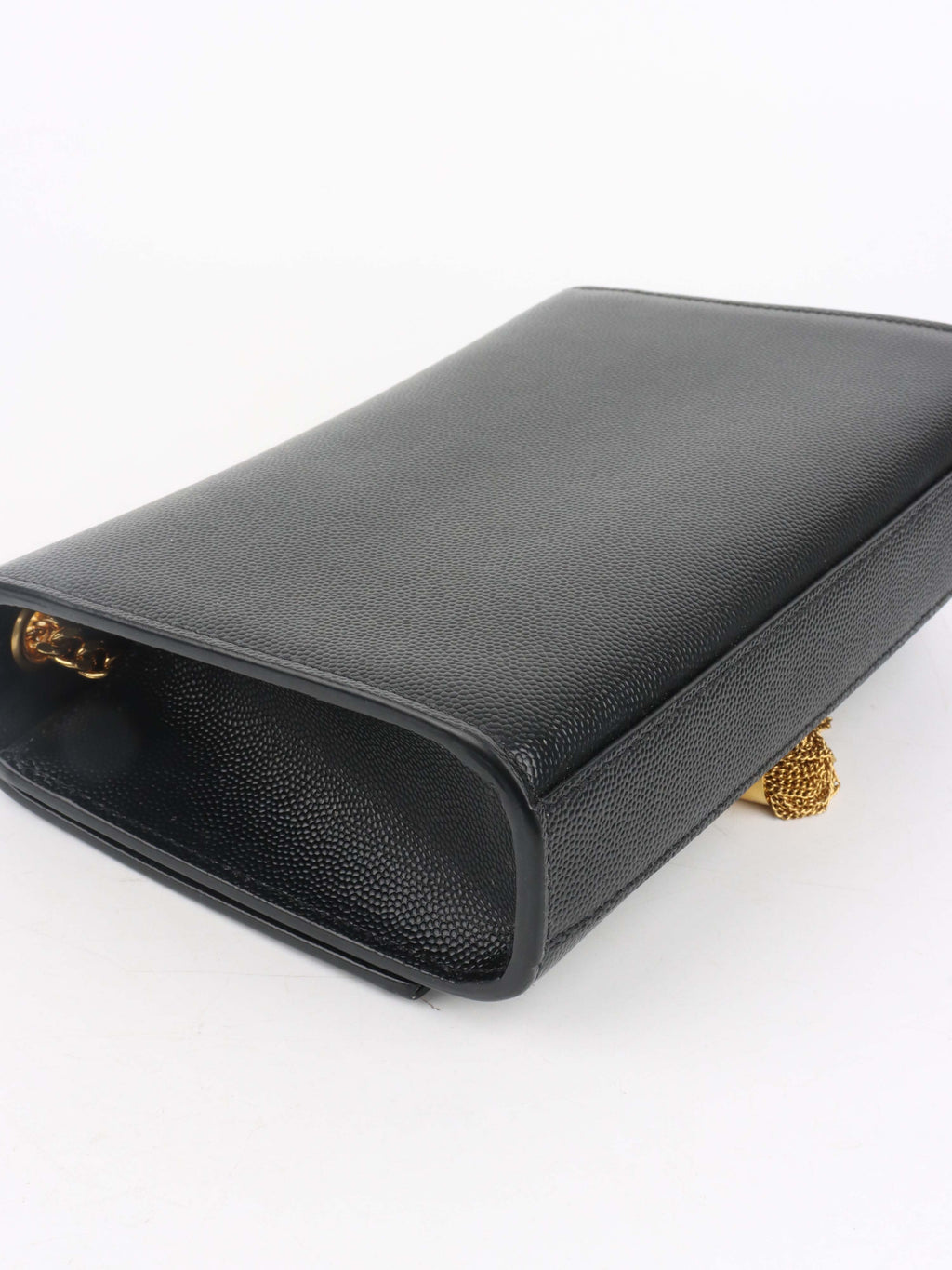 Saint Laurent Black Small Kate Tassel Shoulder Bag.