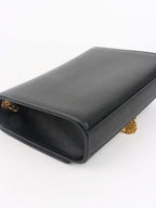 Saint Laurent Black Small Kate Tassel Shoulder Bag.