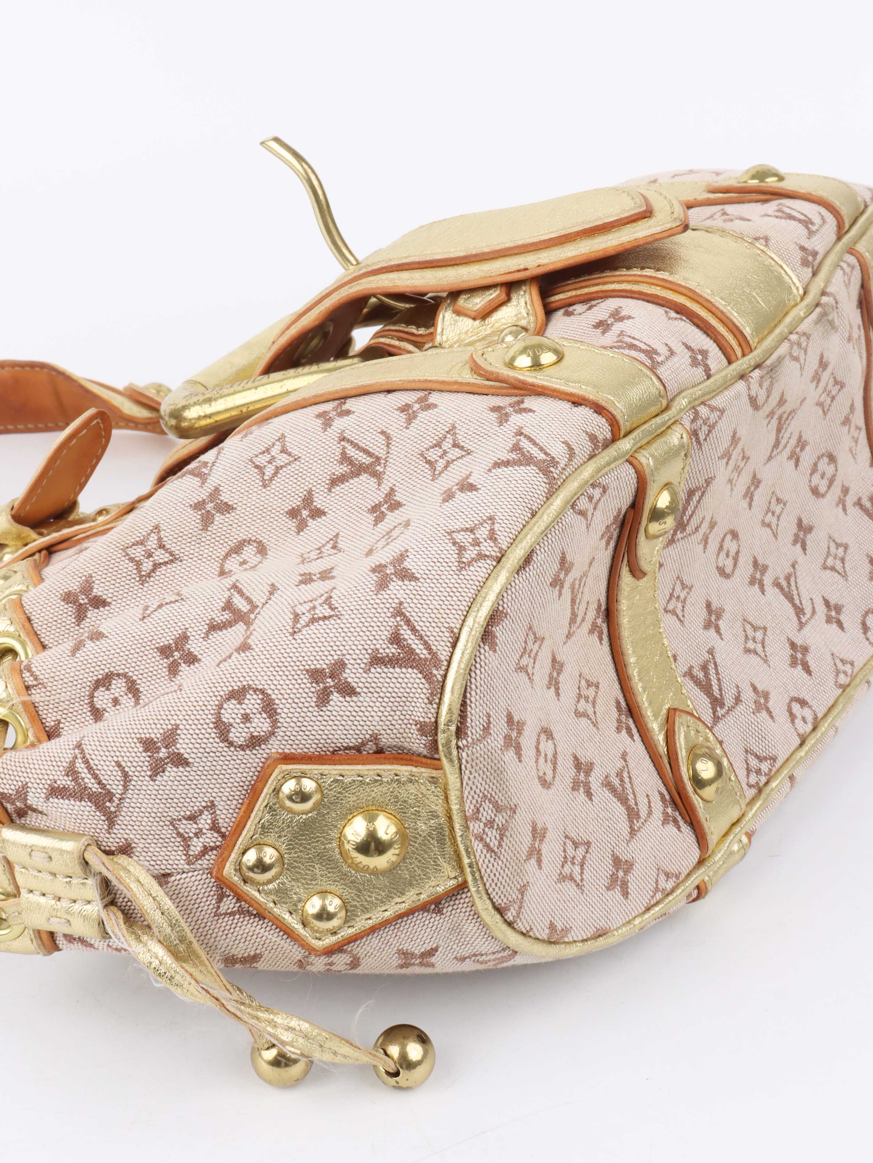 Louis Vuitton Vintage Gold Theda Bag