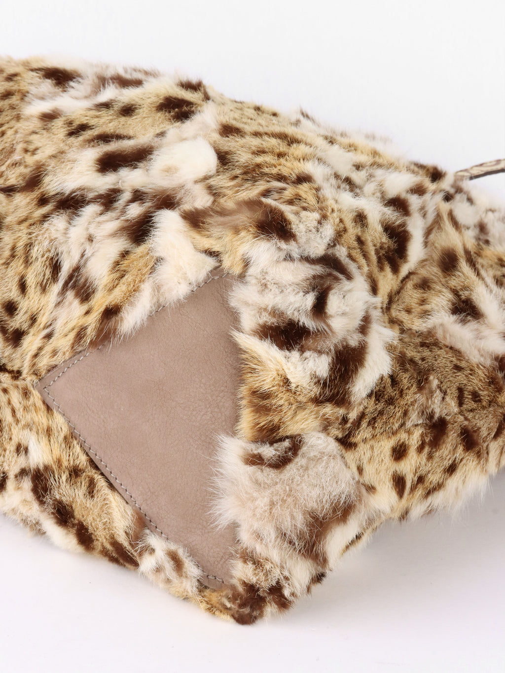 Fendi Brown/Cream Lynxcat Tote Bag