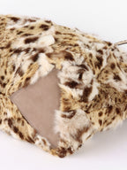 Fendi Brown/Cream Lynxcat Tote Bag