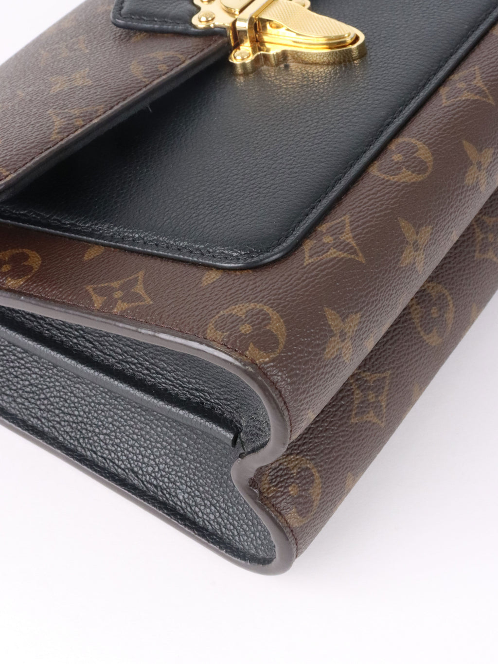 Louis Vuitton Black Victoire MNG MM Bag.