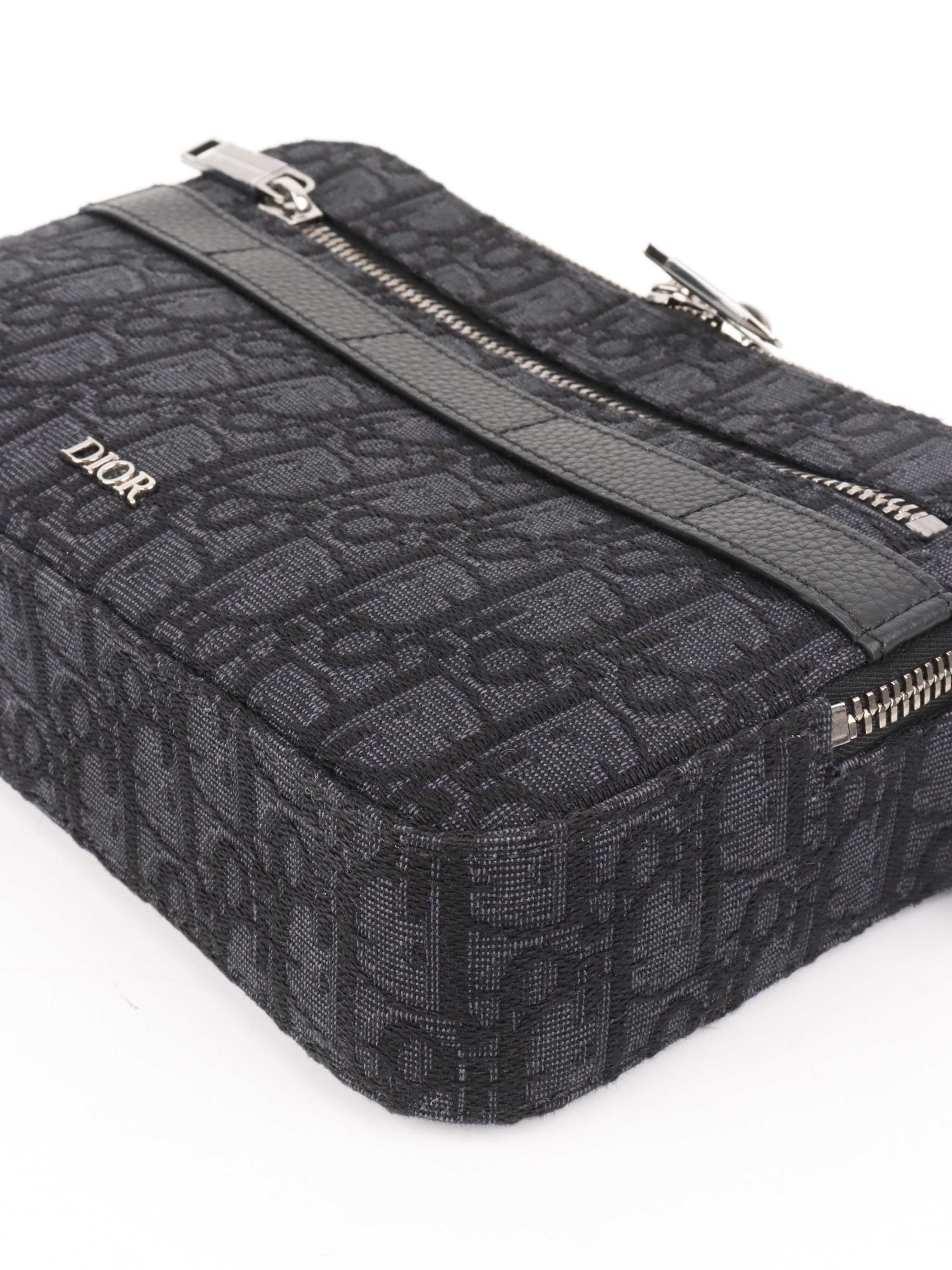 Dior Men's Black Safari Pouch.