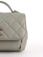 Chanel Small Grey Caviar Business Affinity LGHW