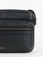 Dior Black Rider Zipped Messenger Bag