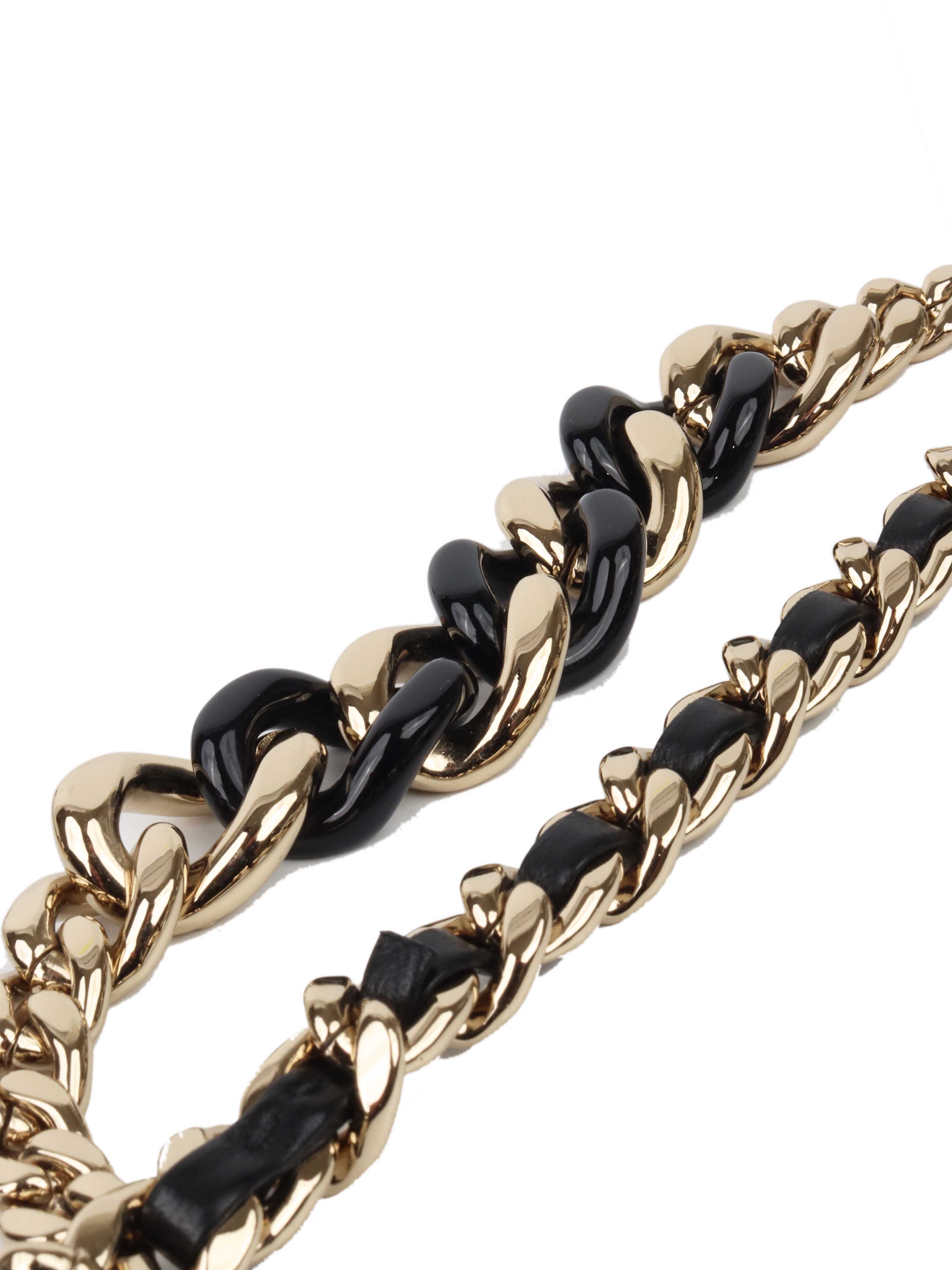 Chanel Black Lambskin Chain Belt Bag LGHW. Votre Luxe
