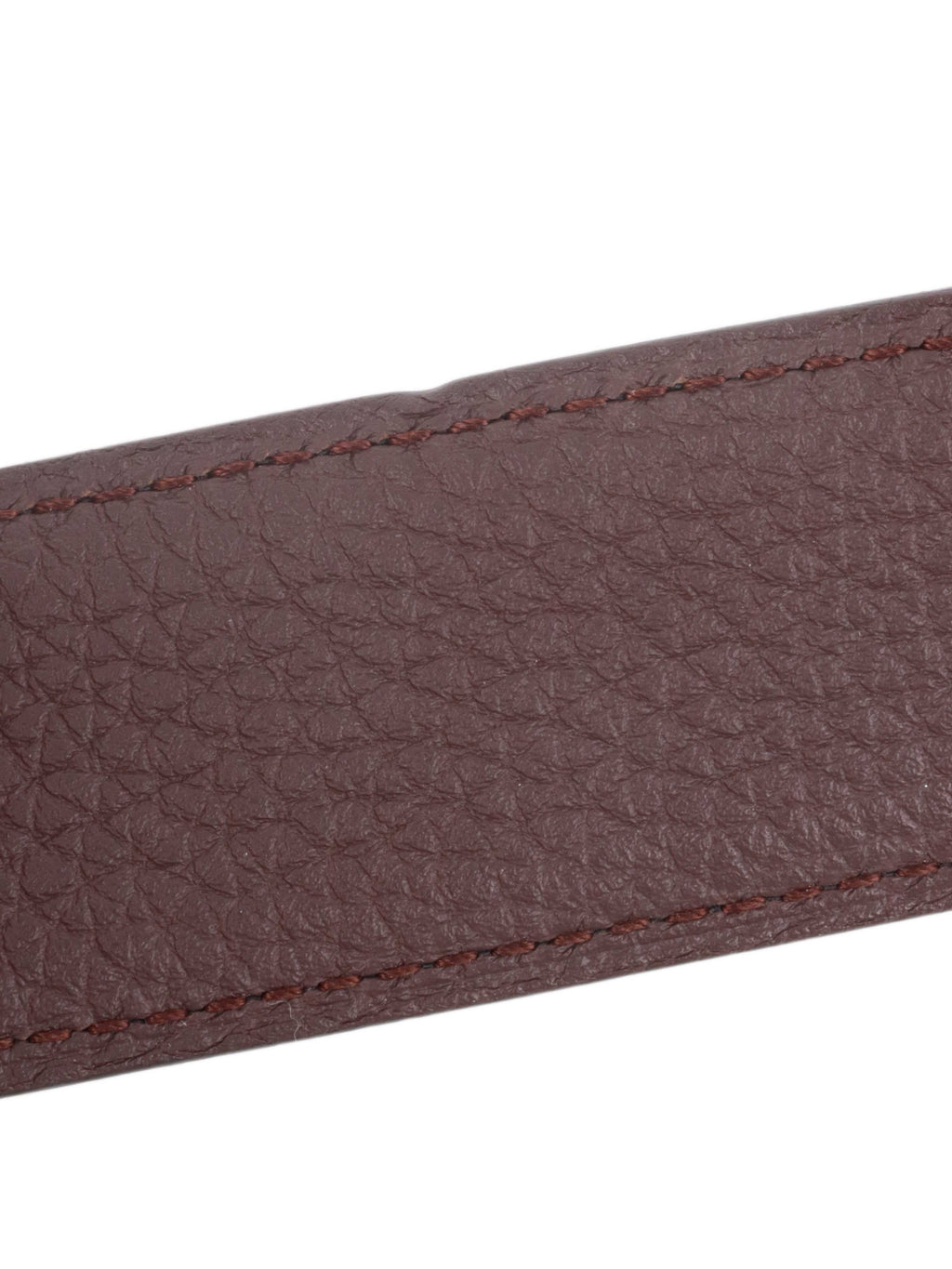 Hermes All Black Matte H Belt.