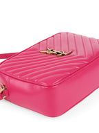 Saint Laurent Dark Pink  Lou Camera Bag