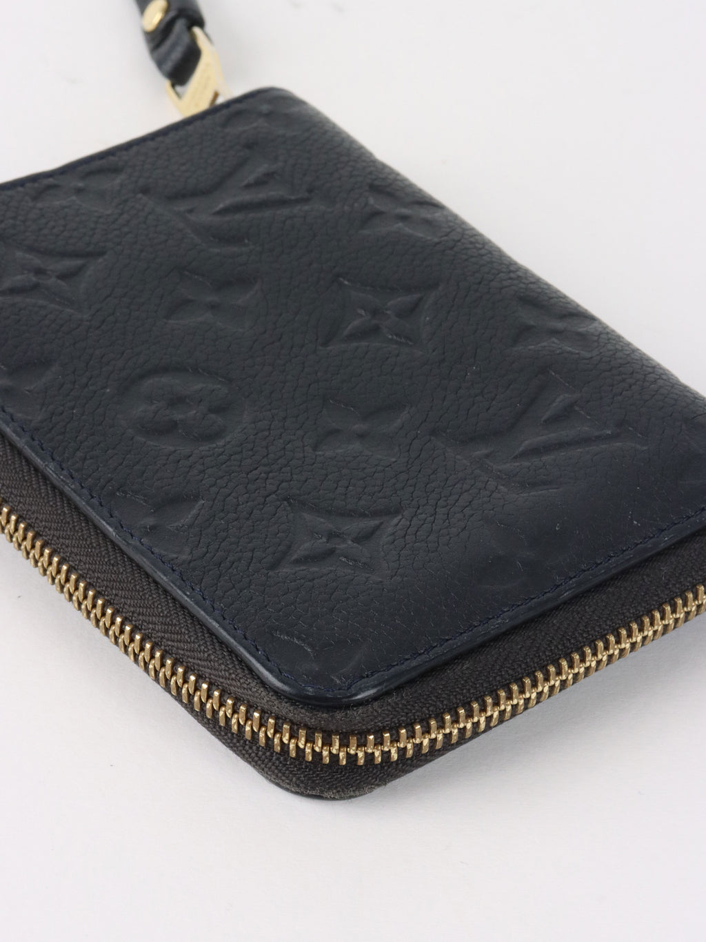 Louis Vuitton Black Empreinte Zippy Coin Wallet