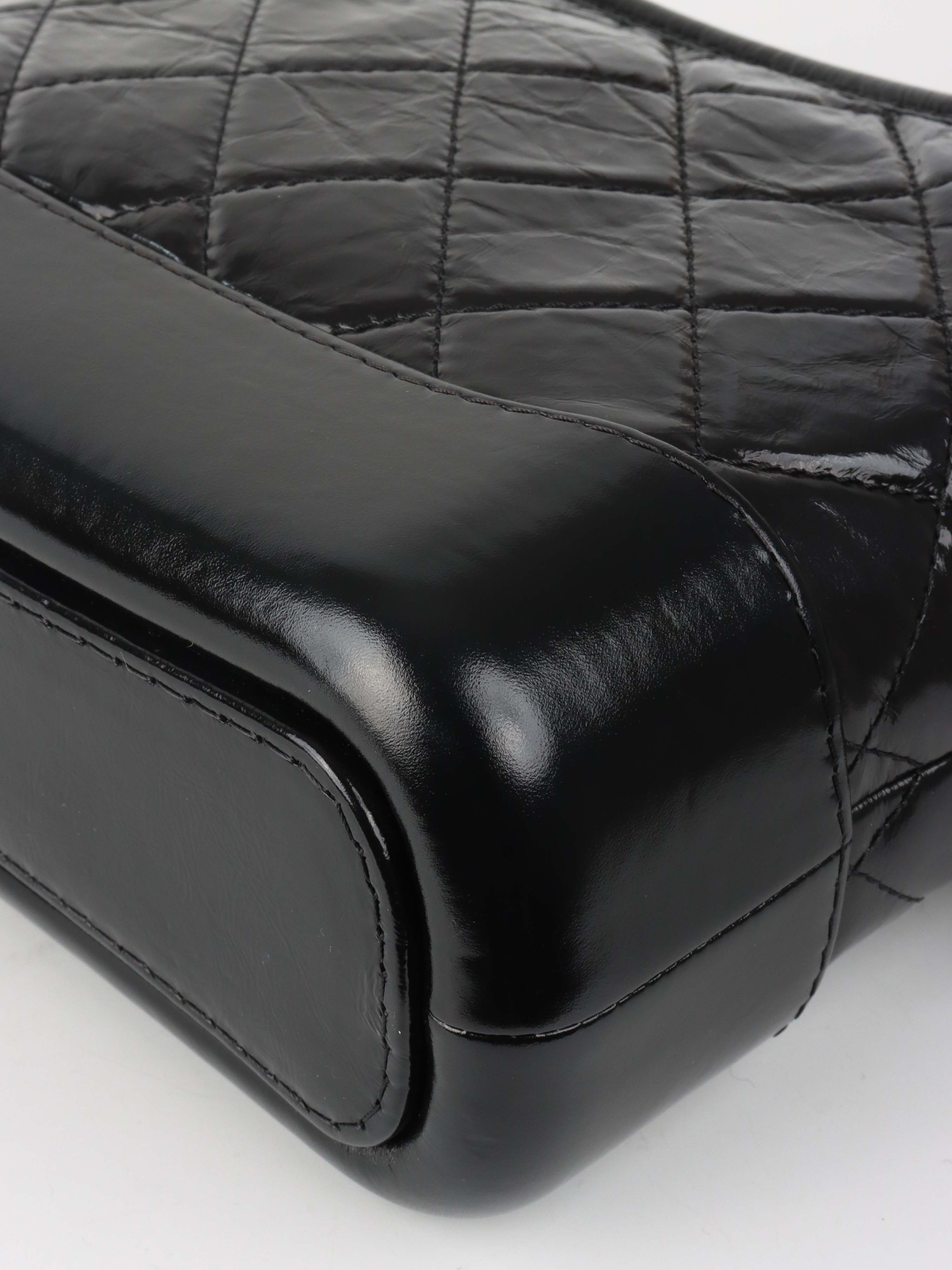 Chanel Black Small Gabrielle GHW.