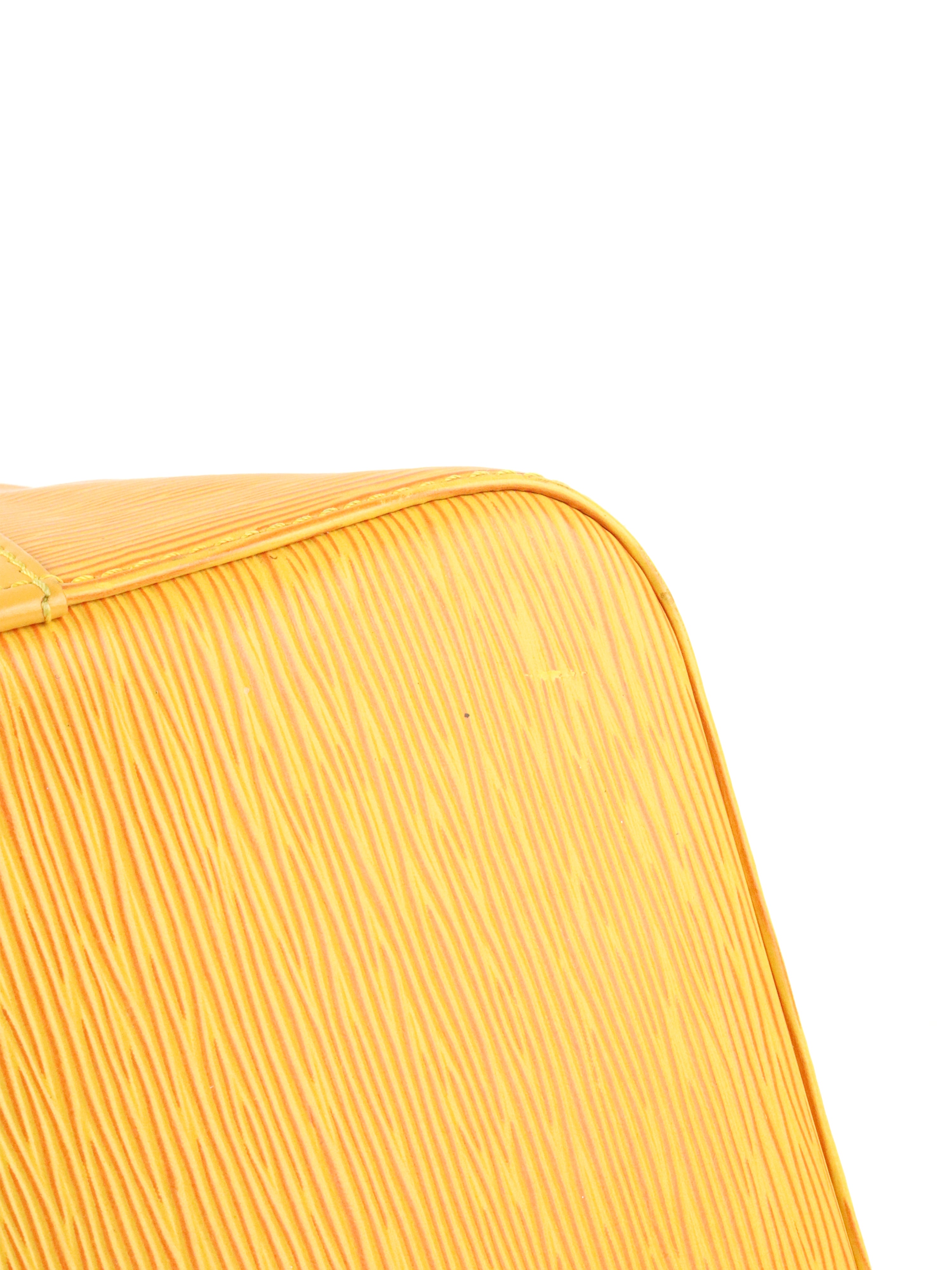 Louis Vuitton Vintage Yellow Epi Leather NeoNoe PM Bag