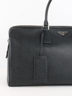 Prada Black Saffiano Travel Bag