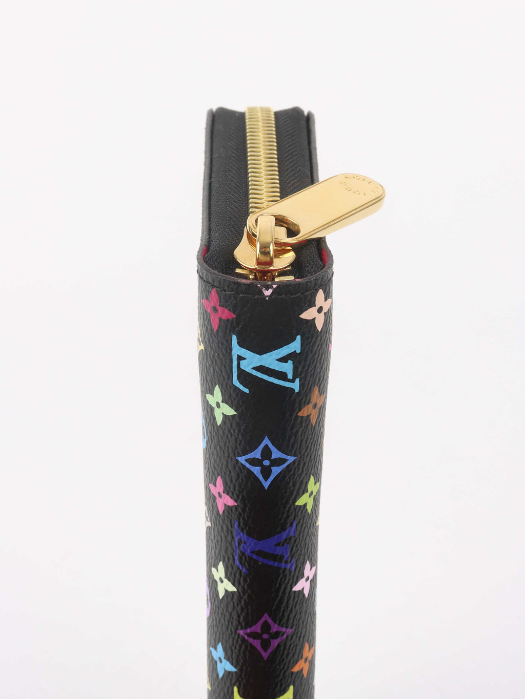 Louis Vuitton x Murakami Black Monogram Wallet.