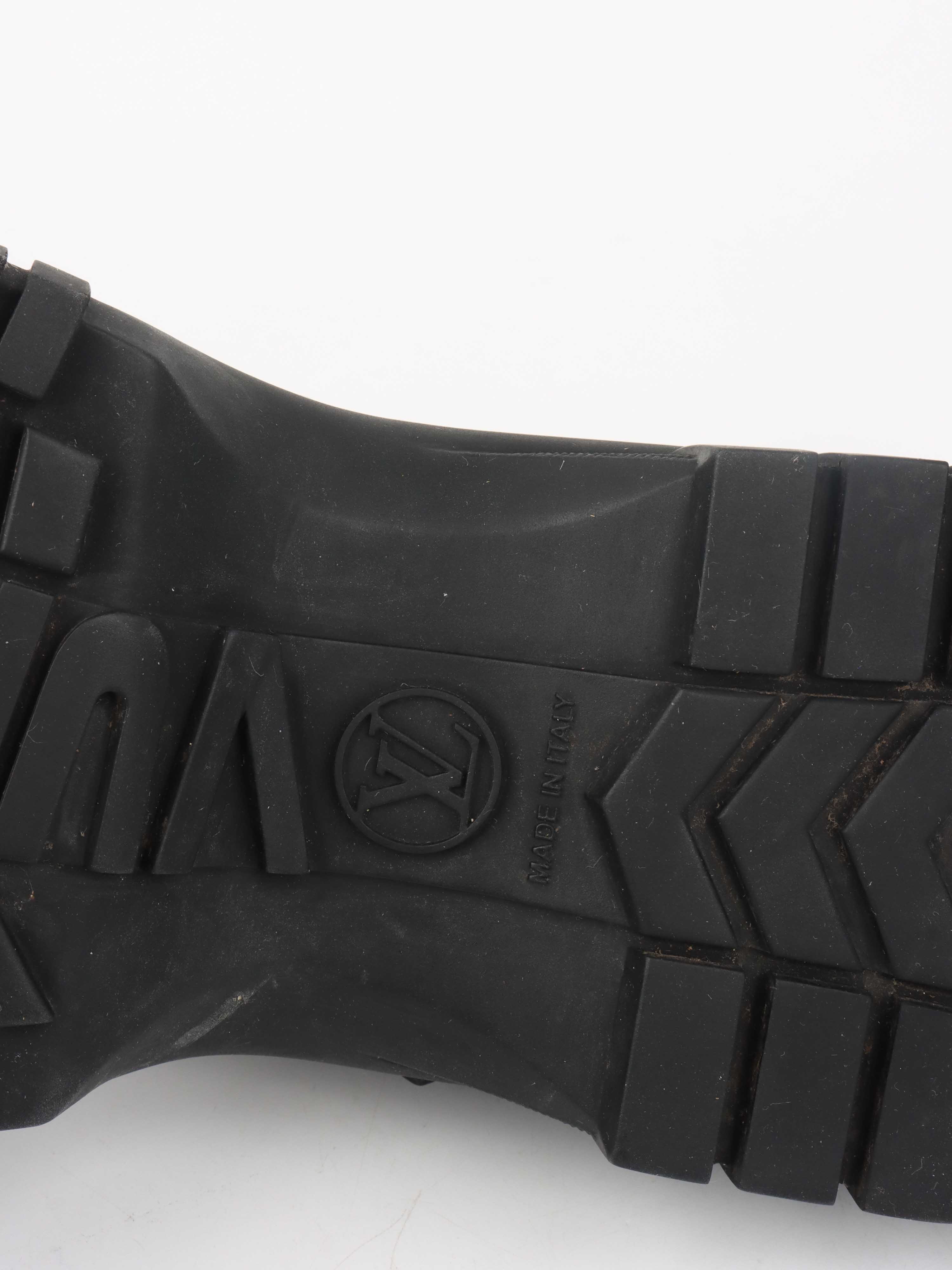 Louis Vuitton Black Ruby Mary Jane Flat.