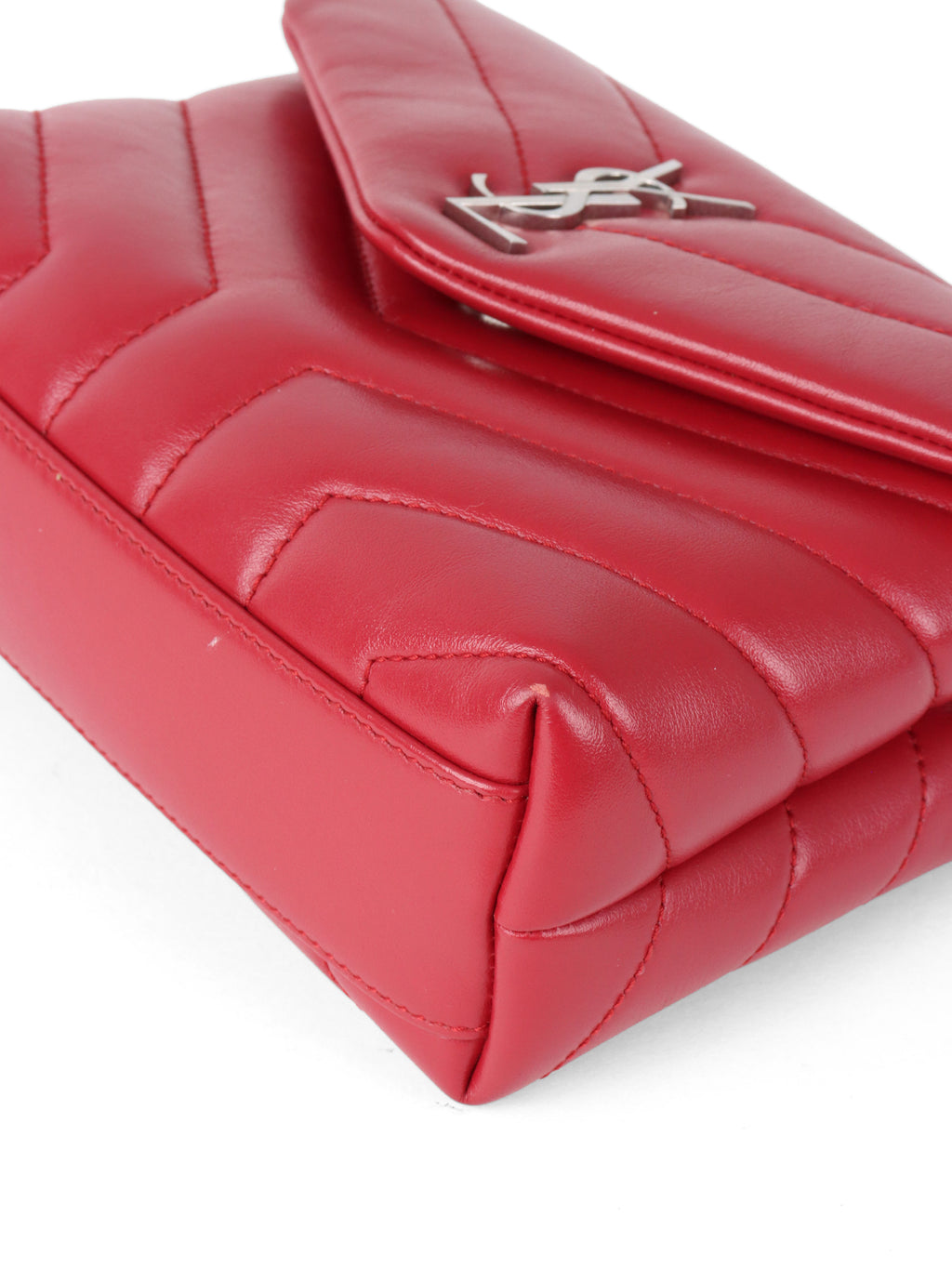 Saint Laurent Red Lou Lou Toy Bag