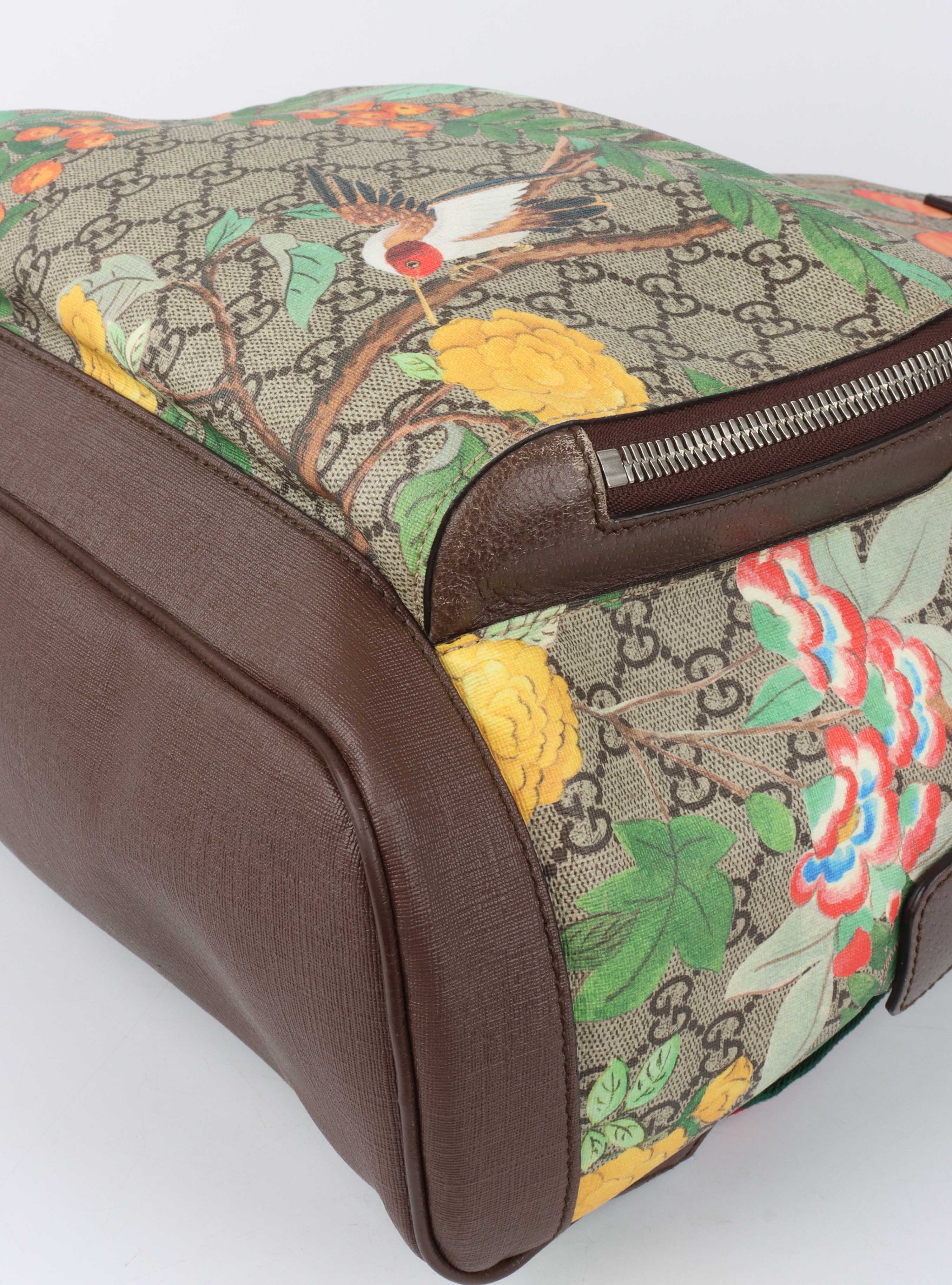 Gucci Tian GG Supreme Backpack.