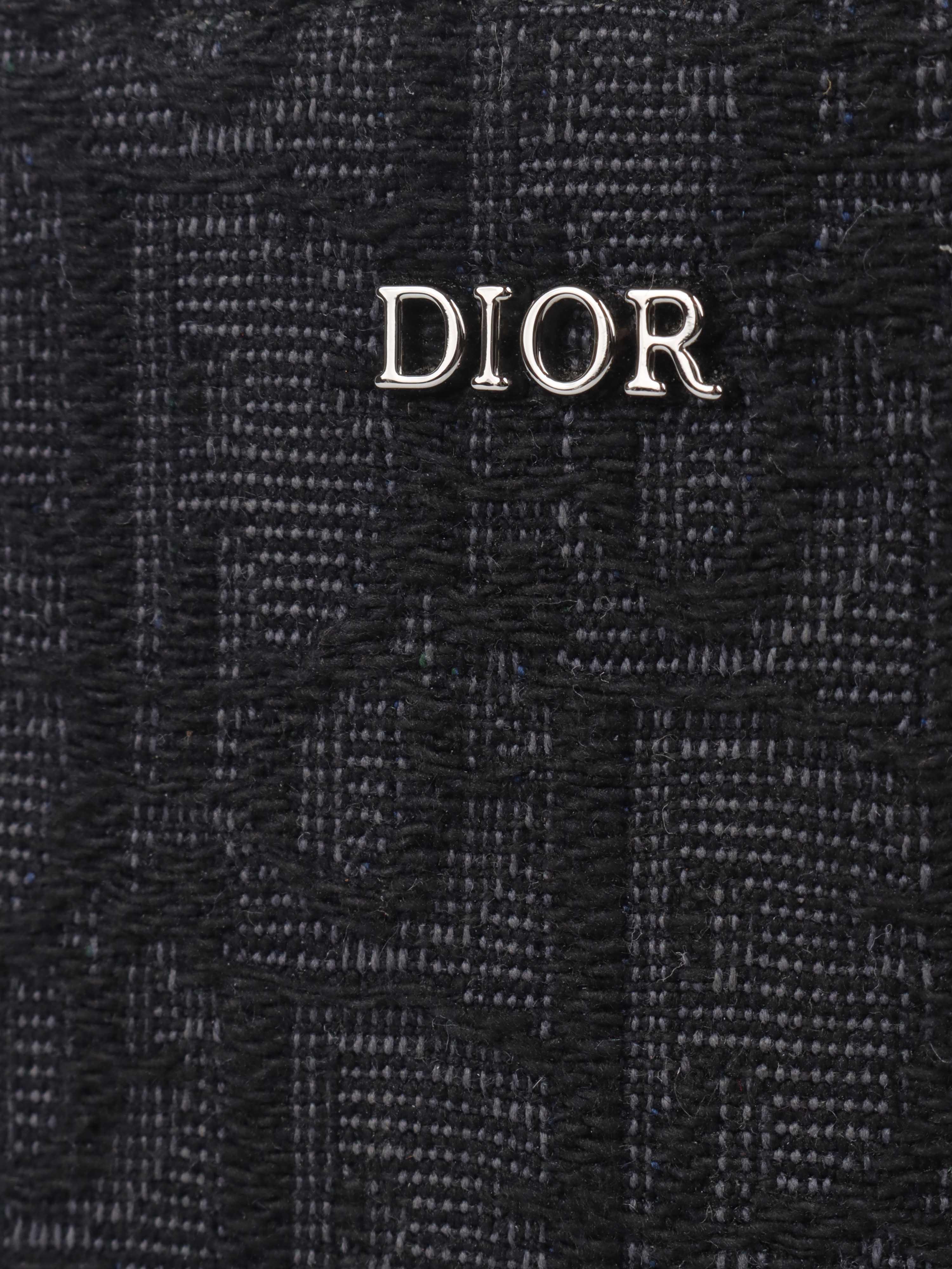 Dior Pouch With Strap Black Dior Oblique Jacquard