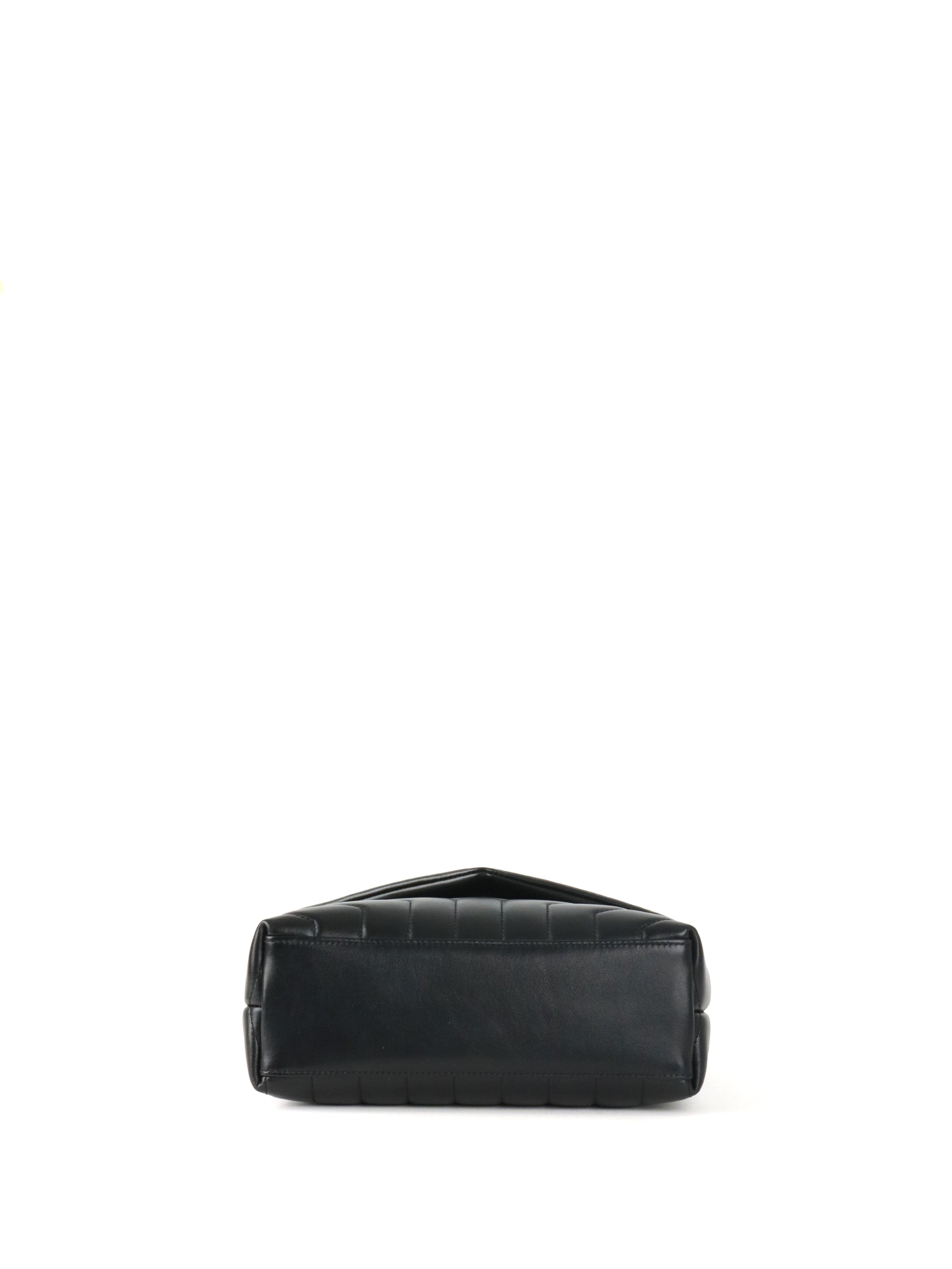 Saint Laurent Black Small Loulou Bag GHW