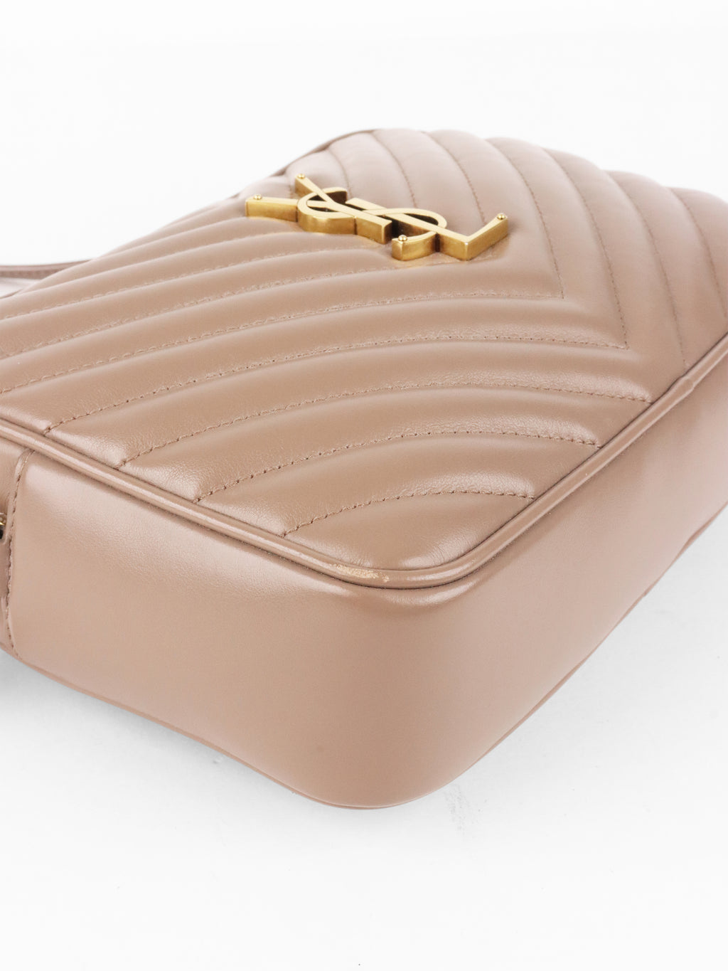 Saint Laurent Dark Beige Lou Camera Bag