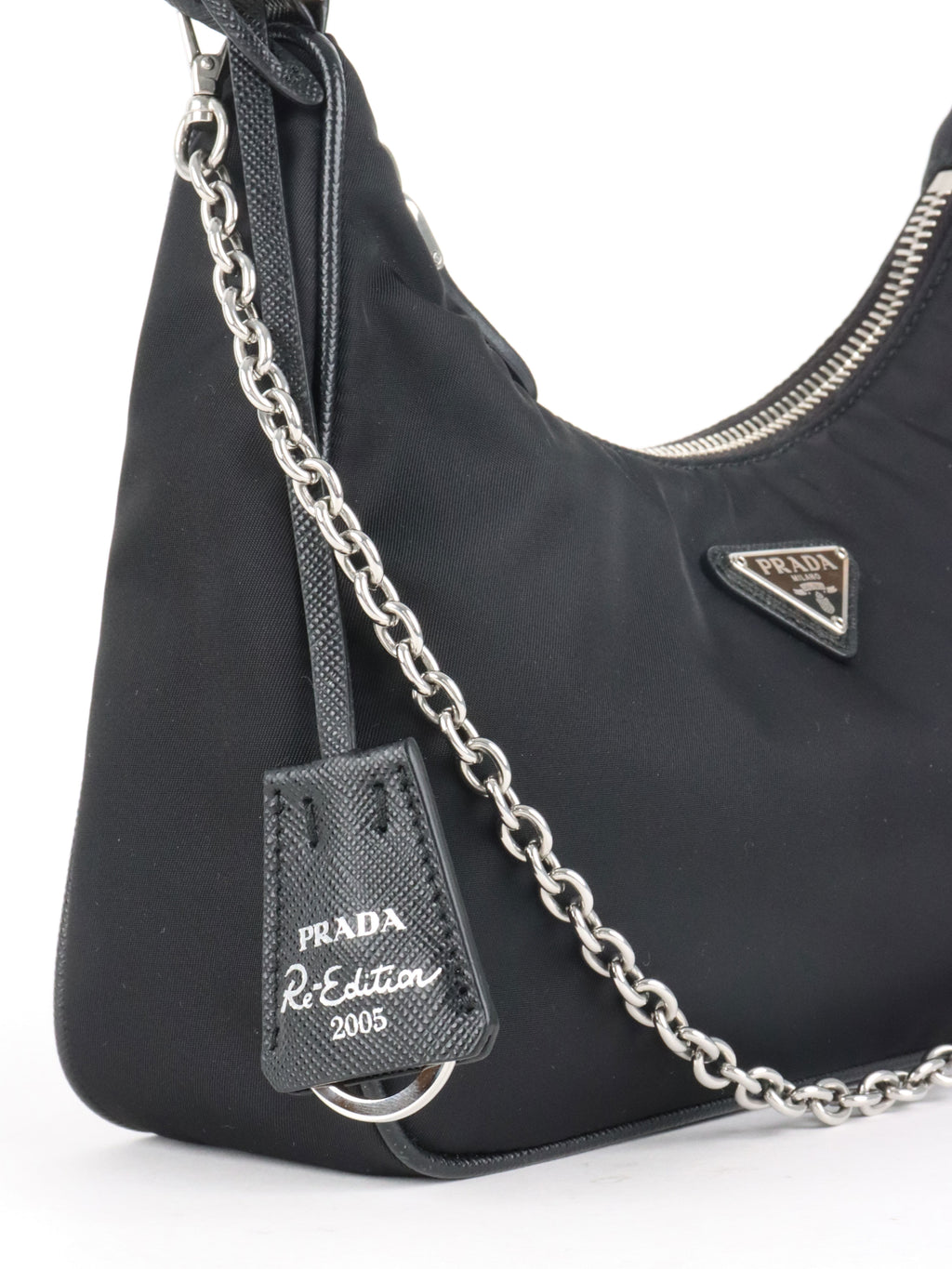 Prada Black Re-edition 2005 Re-Nylon Bag